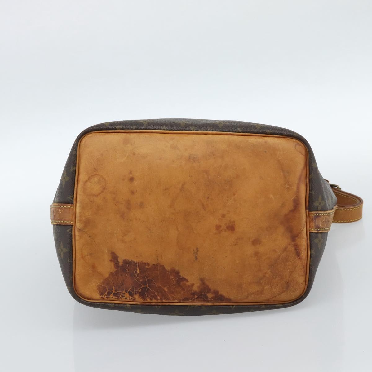 LOUIS VUITTON Monogram Petit Noe Shoulder Bag M42226 LV Auth BA13450