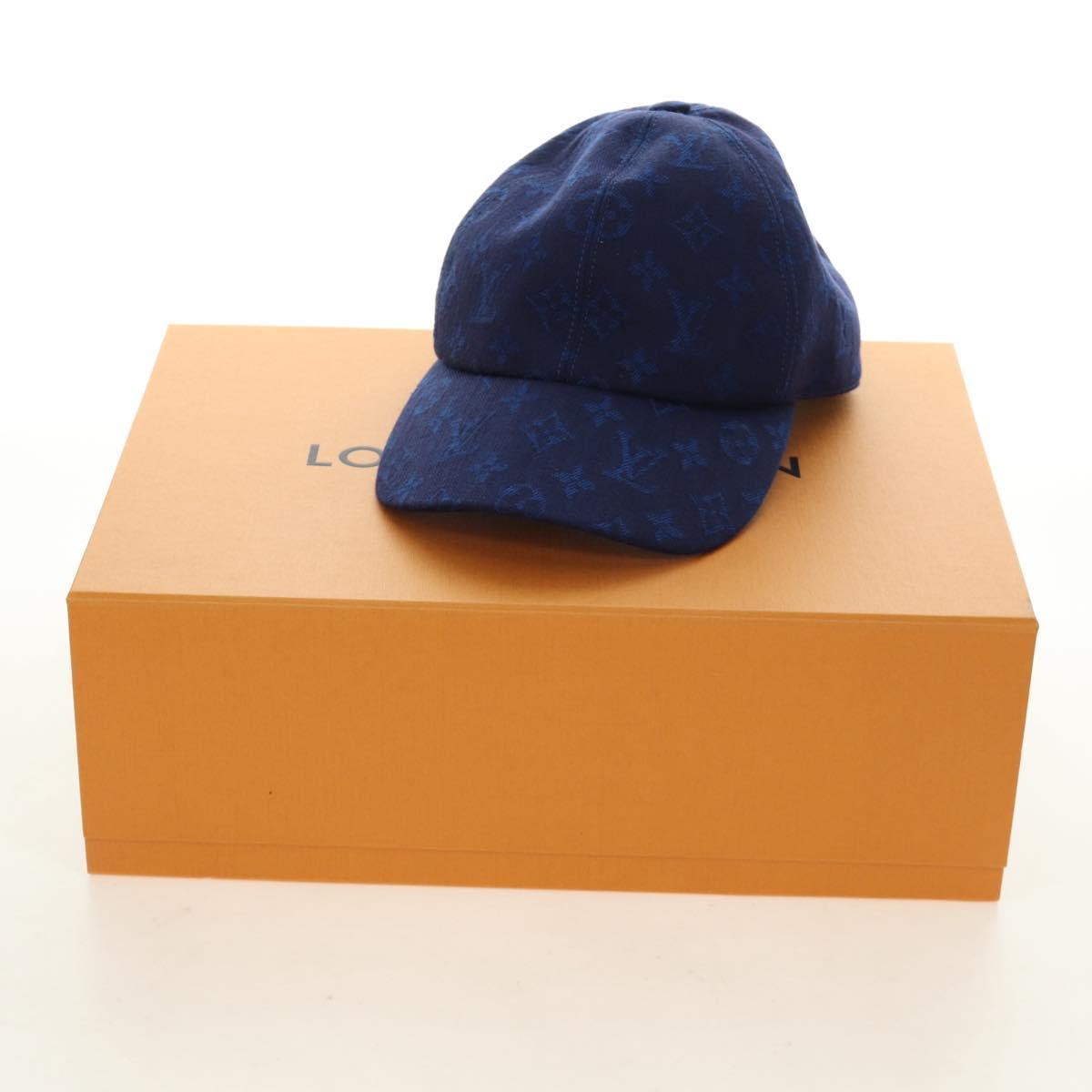 LOUIS VUITTON Monogram Jaguar Monogram Essential M Blue M77589 Auth BA13455M