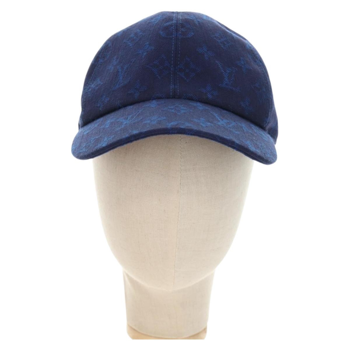 LOUIS VUITTON Monogram Jaguar Monogram Essential M Blue M77589 Auth BA13455M