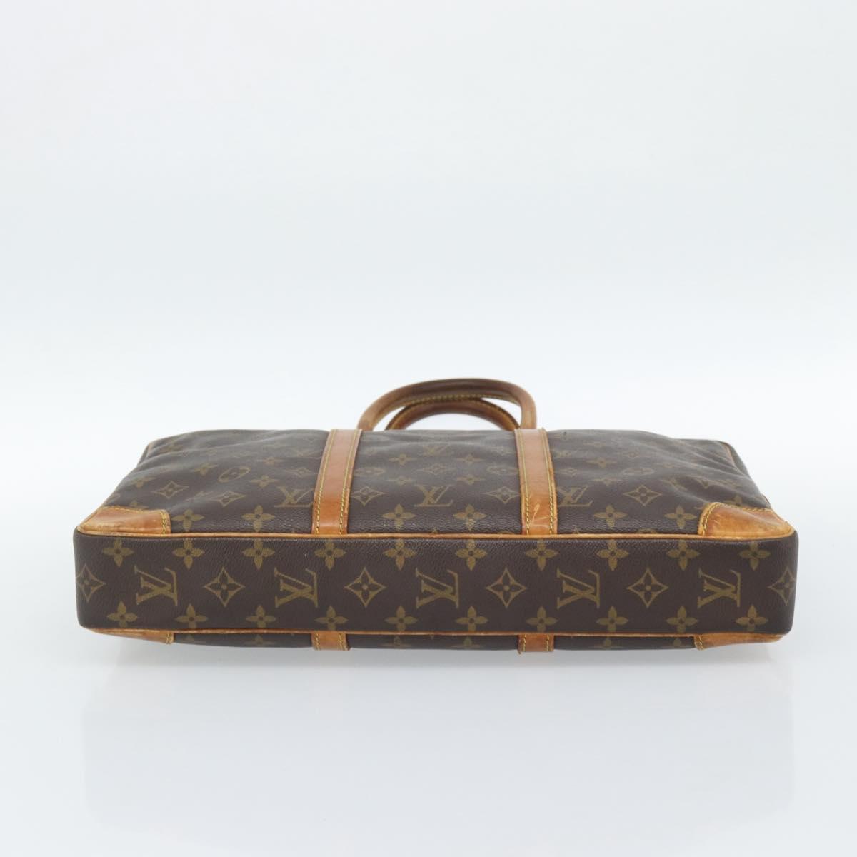 LOUIS VUITTON Monogram Porte Documents Voyage Business Bag M53361 Auth BA13456