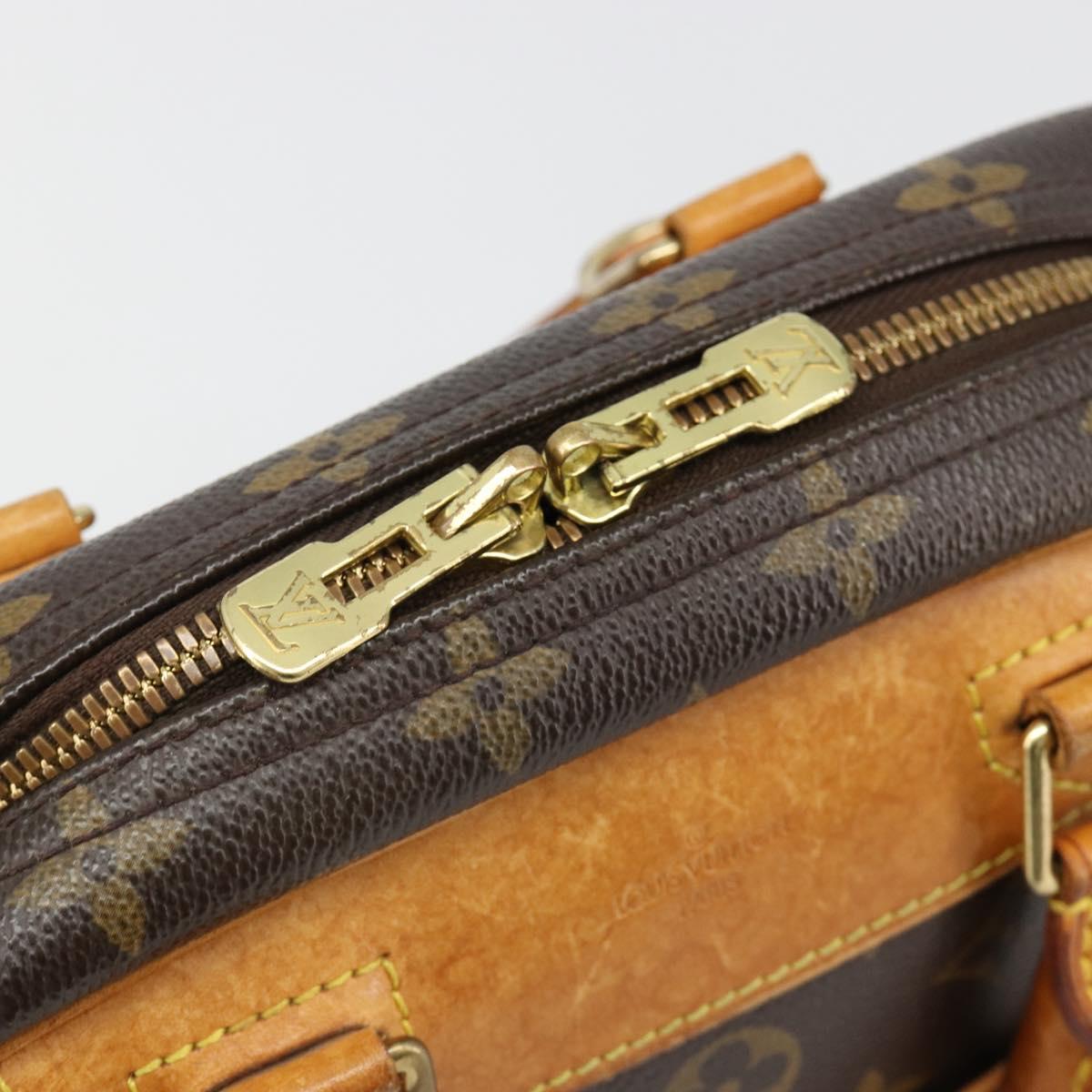 LOUIS VUITTON Monogram Trouville Hand Bag M42228 LV Auth BA13457