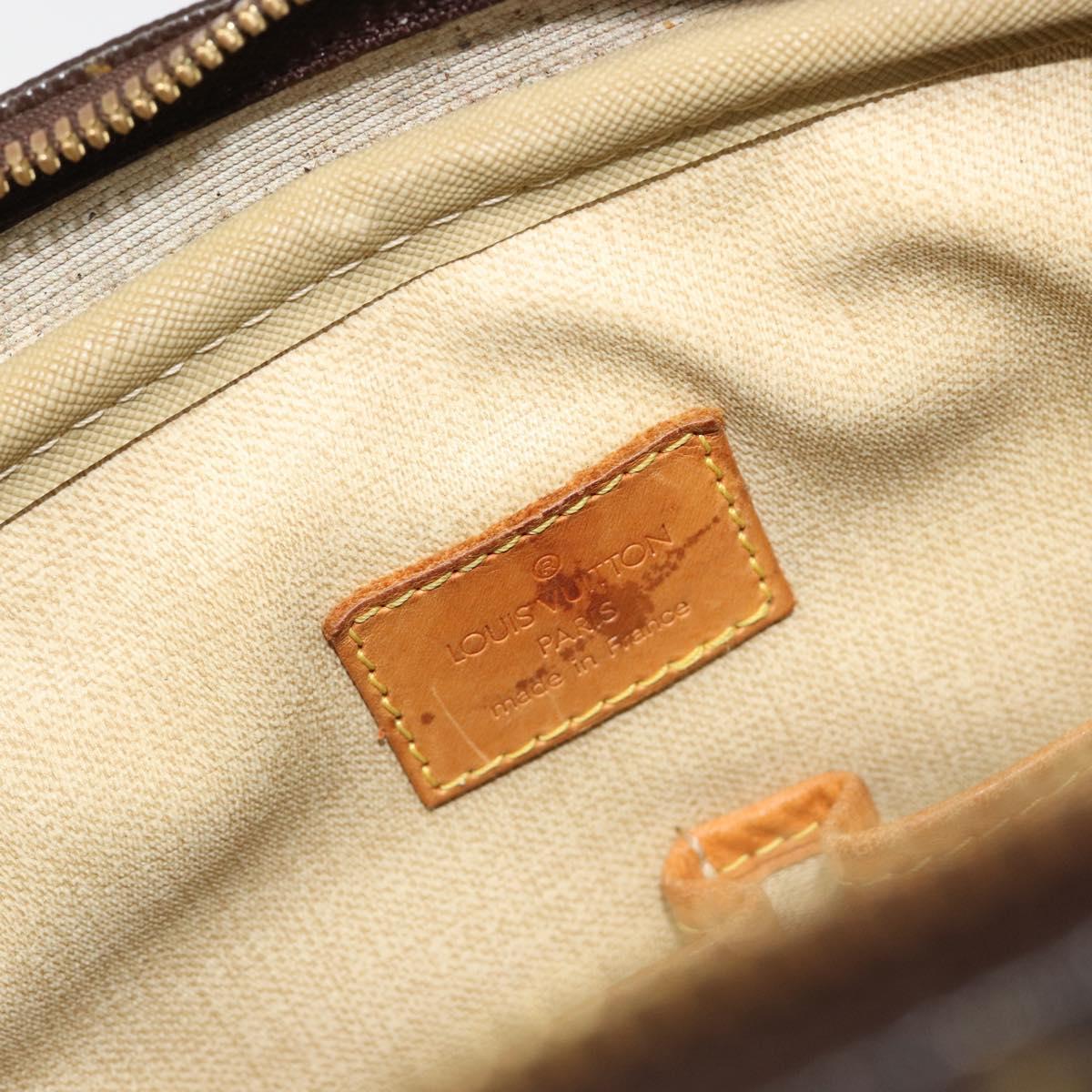 LOUIS VUITTON Monogram Trouville Hand Bag M42228 LV Auth BA13457