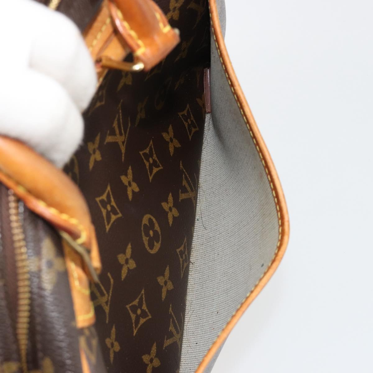 LOUIS VUITTON Monogram Trouville Hand Bag M42228 LV Auth BA13457