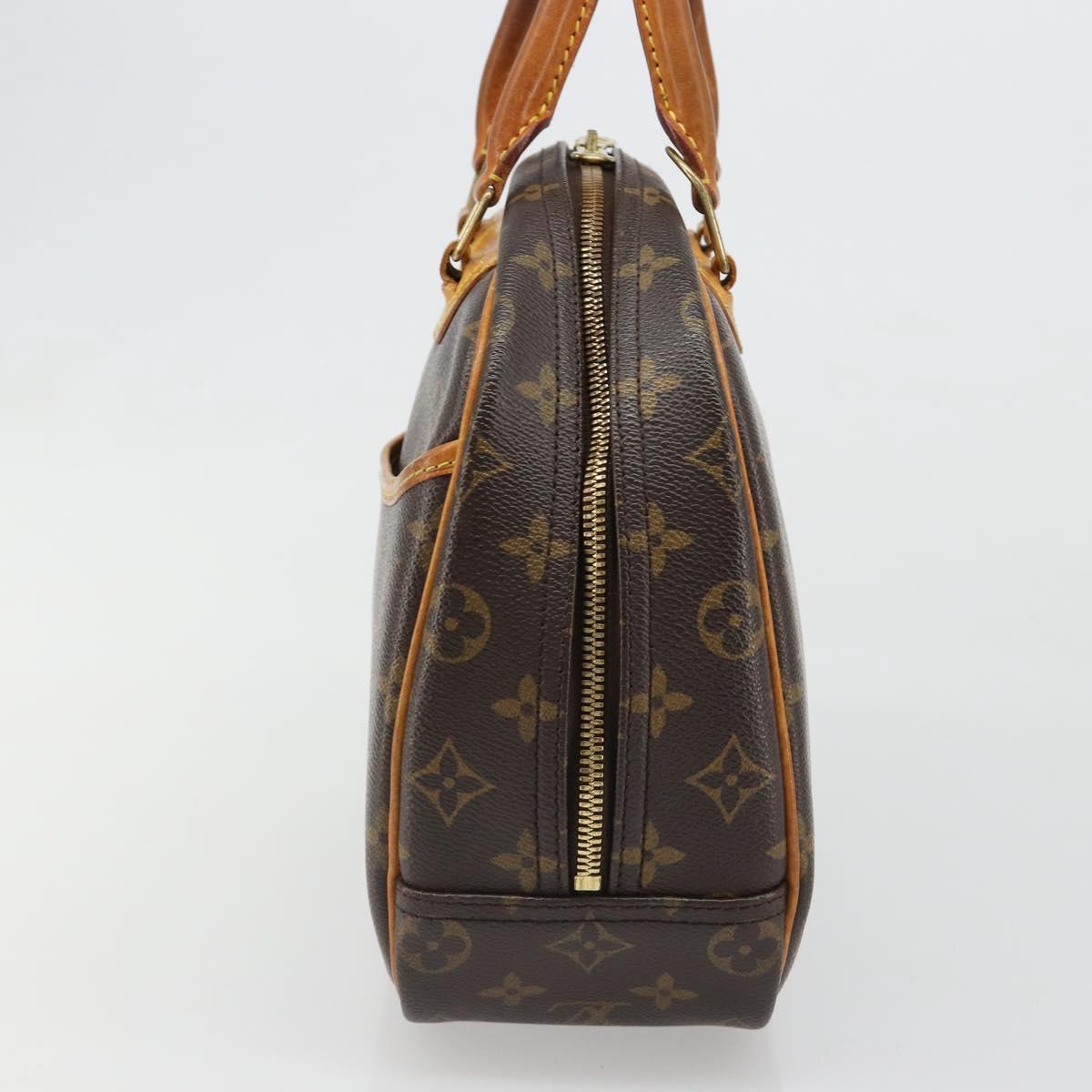 LOUIS VUITTON Monogram Trouville Hand Bag M42228 LV Auth BA13457