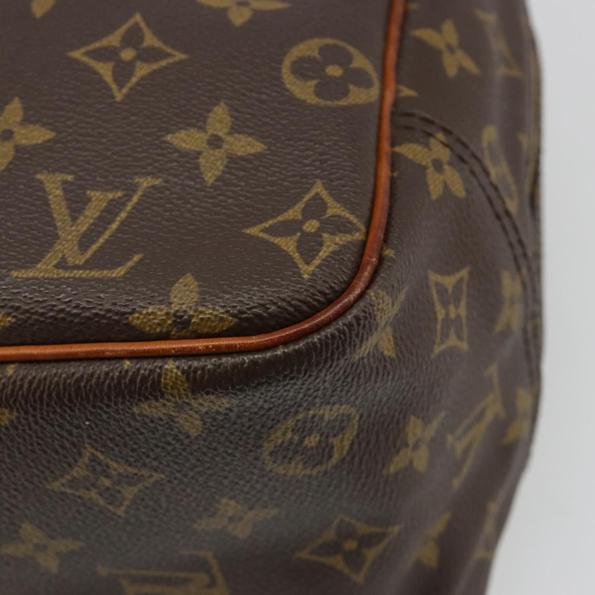 LOUIS VUITTON Monogram Deauville Hand Bag M47270 LV Auth BA13458