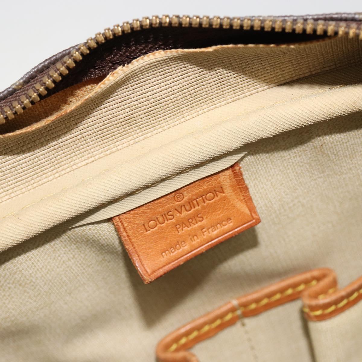 LOUIS VUITTON Monogram Deauville Hand Bag M47270 LV Auth BA13458