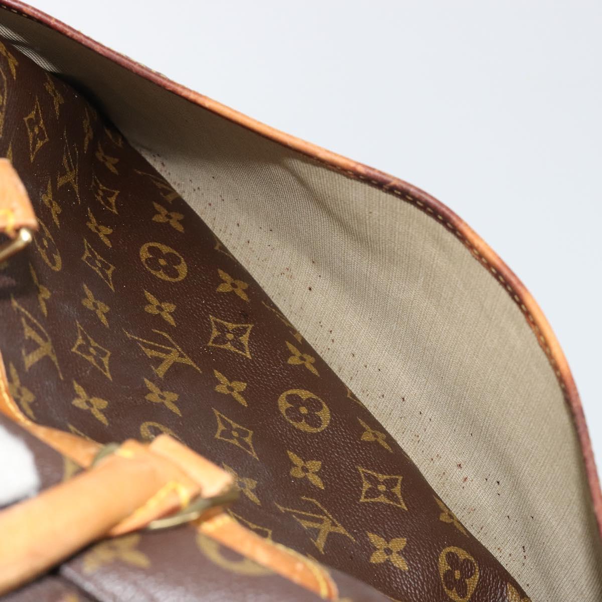 LOUIS VUITTON Monogram Deauville Hand Bag M47270 LV Auth BA13458