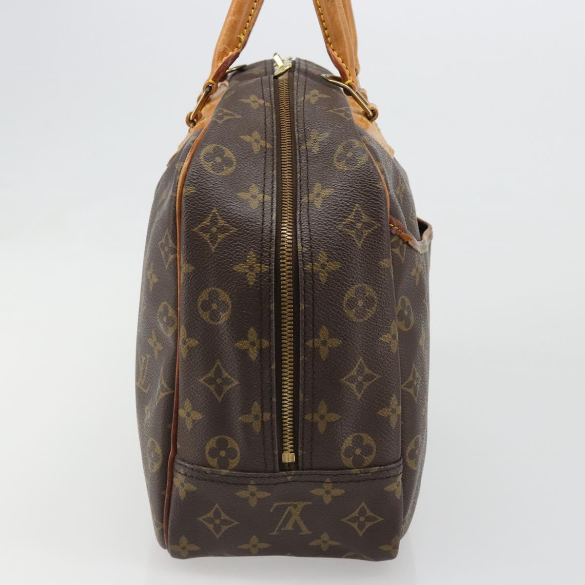 LOUIS VUITTON Monogram Deauville Hand Bag M47270 LV Auth BA13458