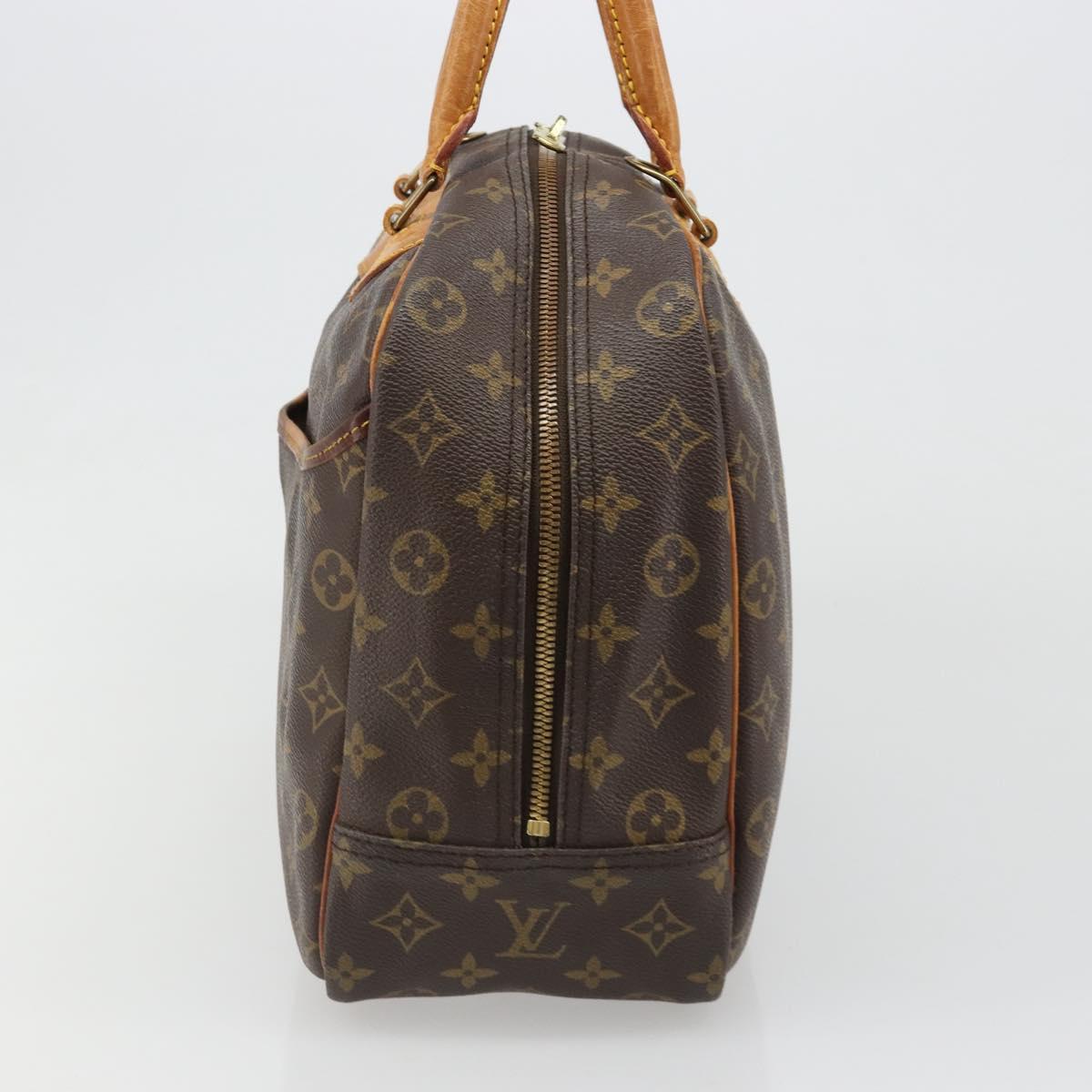 LOUIS VUITTON Monogram Deauville Hand Bag M47270 LV Auth BA13458