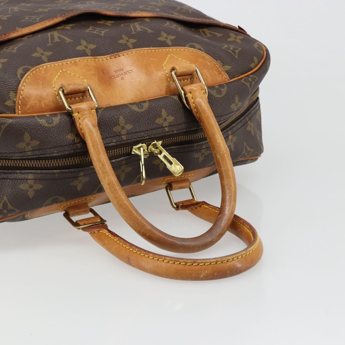 LOUIS VUITTON Monogram Deauville Hand Bag M47270 LV Auth BA13458