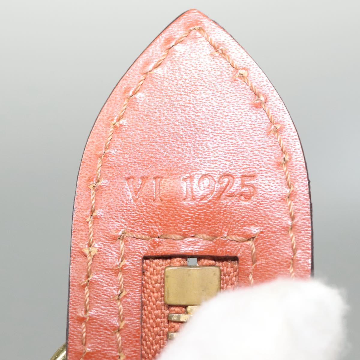 LOUIS VUITTON Epi Saint Jacques Hand Bag Brown M52263 LV Auth BA1346