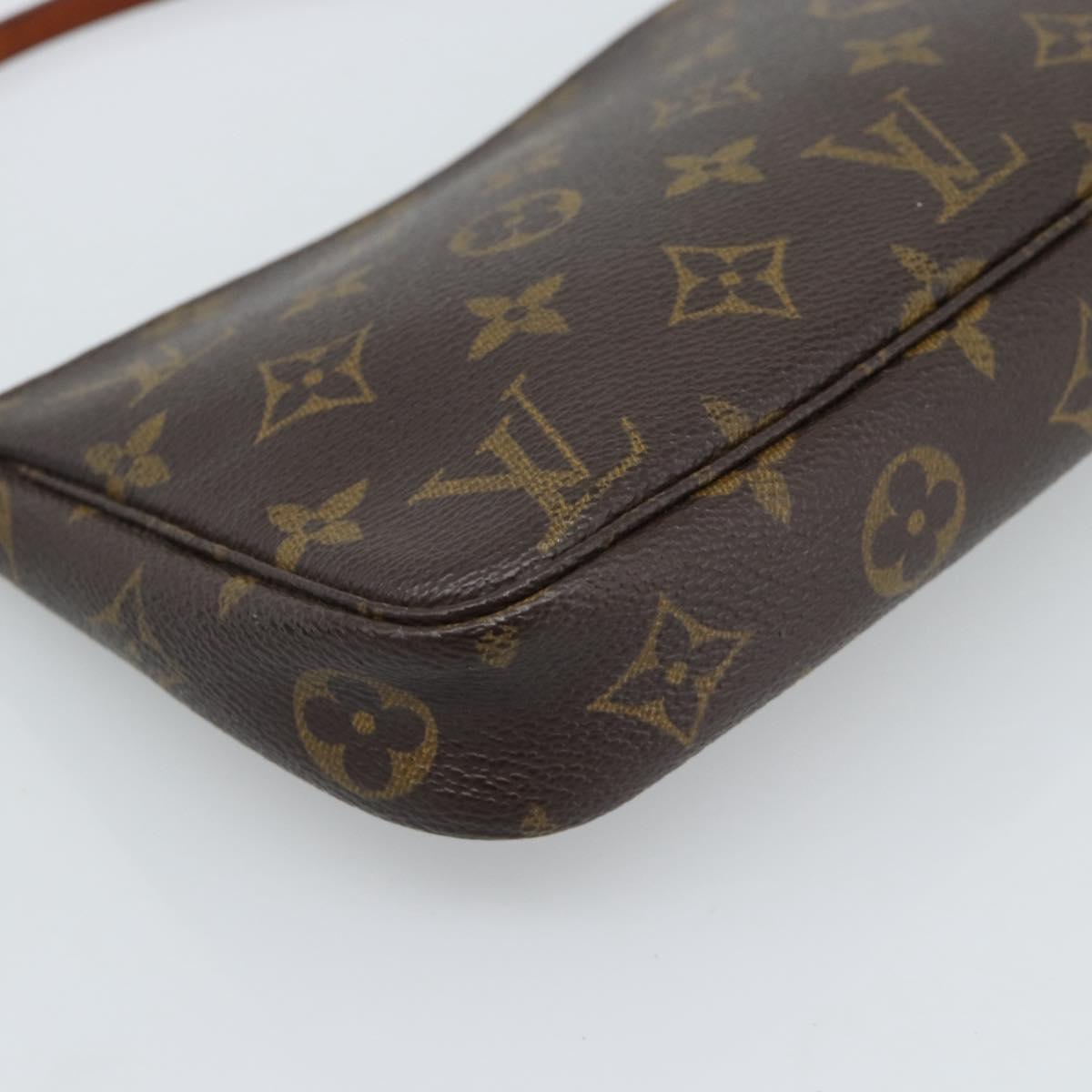 LOUIS VUITTON Monogram Pochette Accessoires Accessory Pouch M51980 Auth BA13468