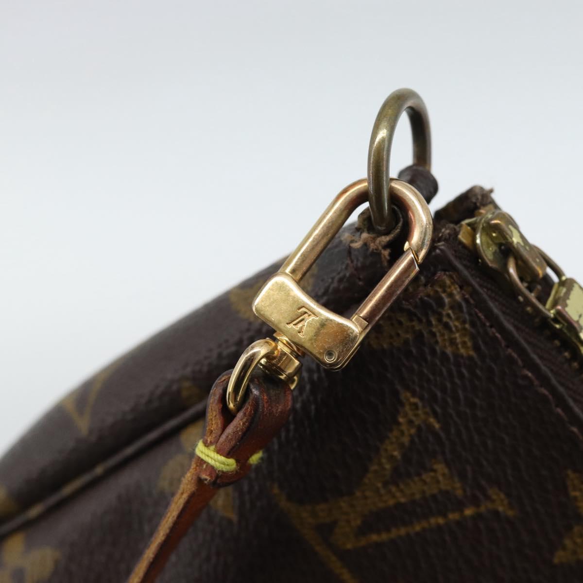 LOUIS VUITTON Monogram Pochette Accessoires Accessory Pouch M51980 Auth BA13468