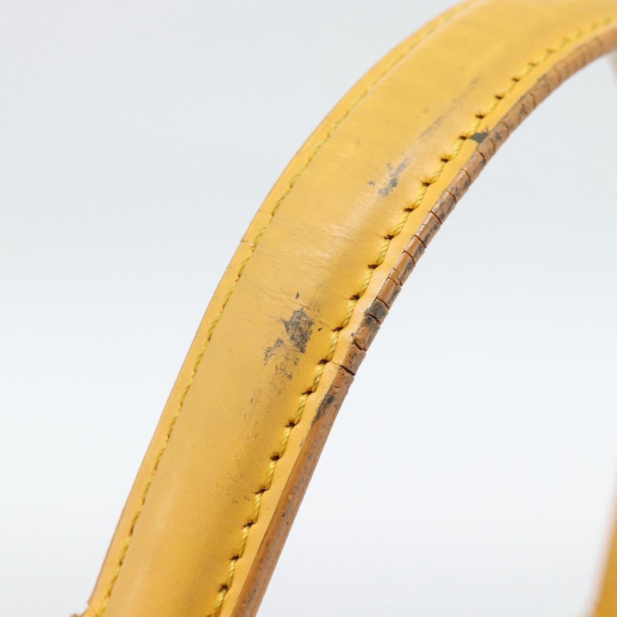 LOUIS VUITTON Epi Malesherbes Bag Tassili Yellow Jonne M52379 LV Auth BA13470