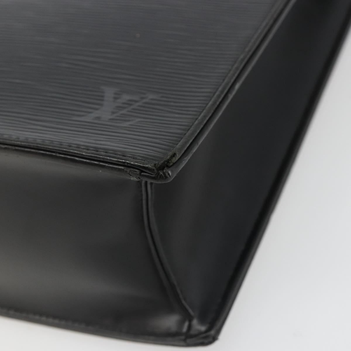 LOUIS VUITTON Epi Ombre Hand Bag Black M52102 LV Auth BA13471
