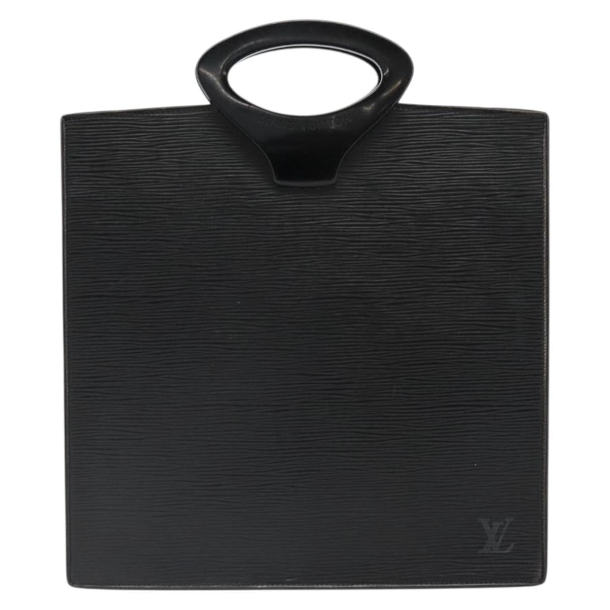 LOUIS VUITTON Epi Ombre Hand Bag Black M52102 LV Auth BA13471