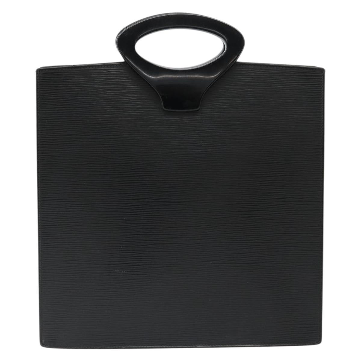 LOUIS VUITTON Epi Ombre Hand Bag Black M52102 LV Auth BA13471