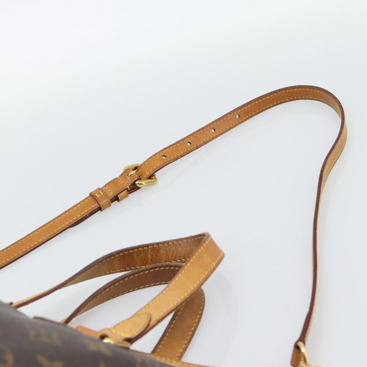 LOUIS VUITTON Monogram Palermo PM Tote Bag M40145 LV Auth BA13472