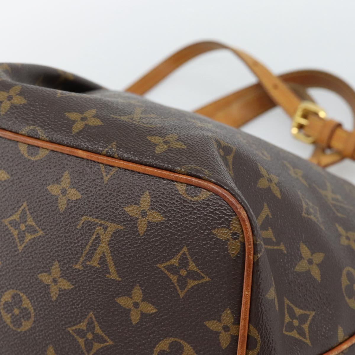 LOUIS VUITTON Monogram Palermo PM Tote Bag M40145 LV Auth BA13472