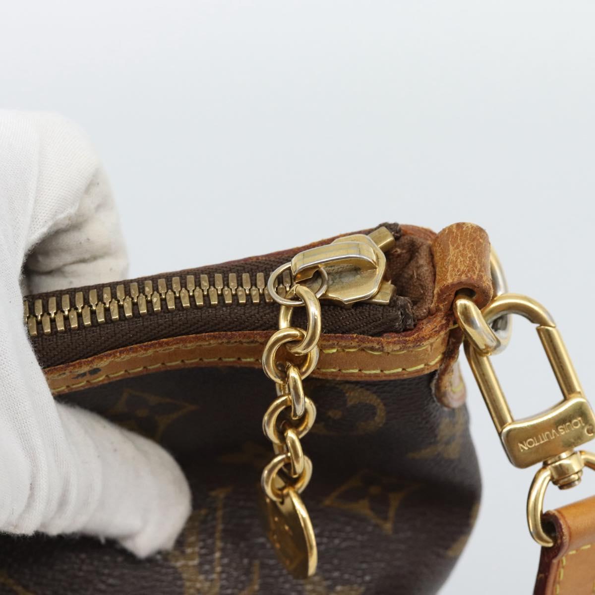 LOUIS VUITTON Monogram Palermo PM Tote Bag M40145 LV Auth BA13472