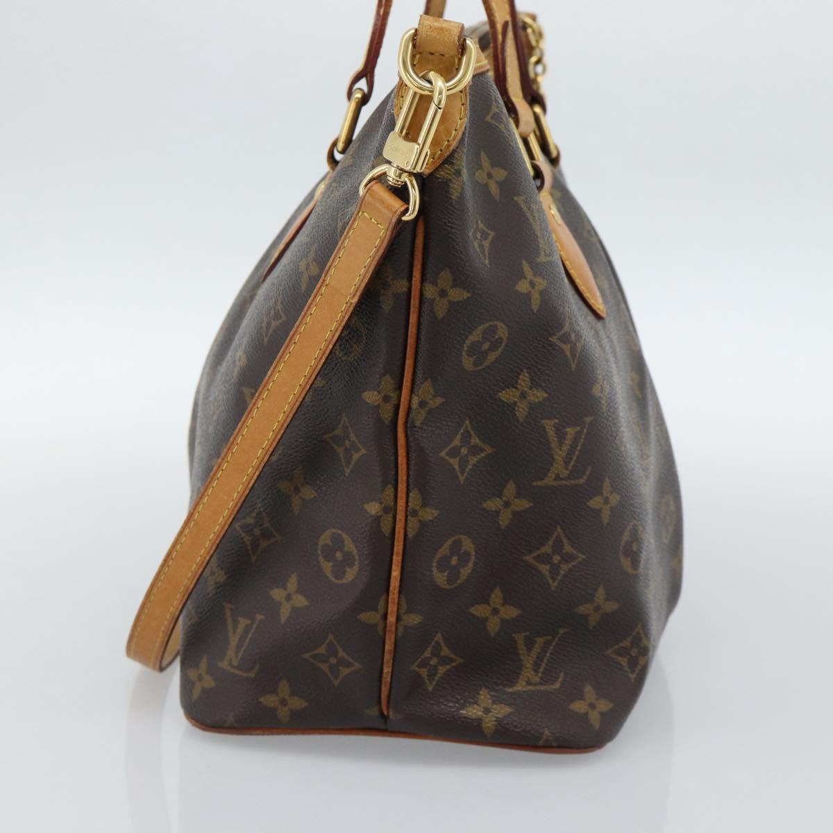 LOUIS VUITTON Monogram Palermo PM Tote Bag M40145 LV Auth BA13472