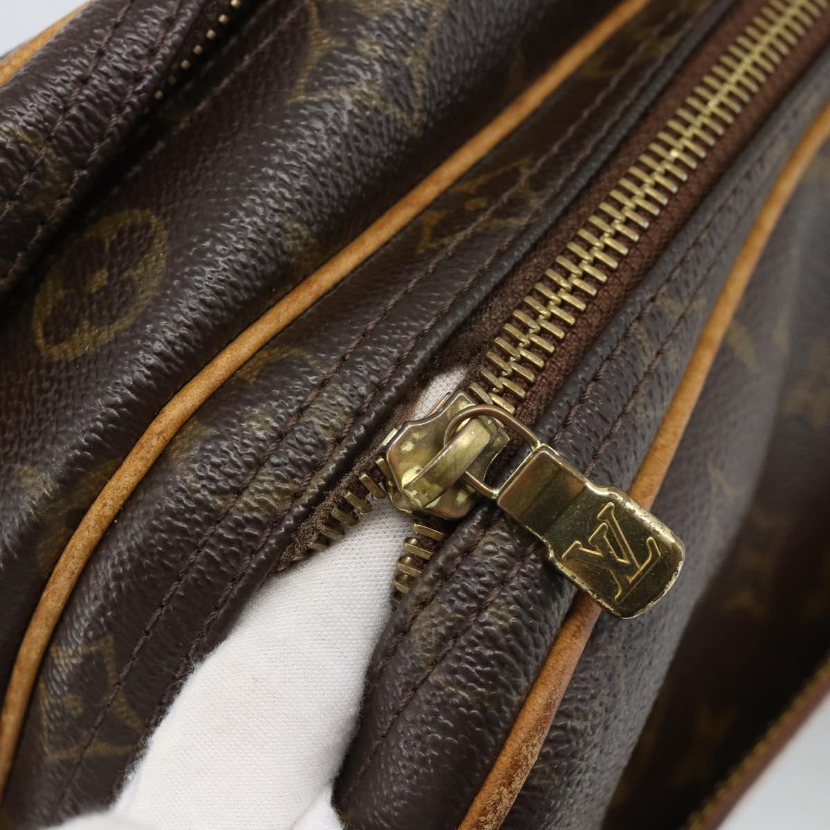 LOUIS VUITTON Monogram Reporter PM Shoulder Bag M45254 LV Auth BA13482