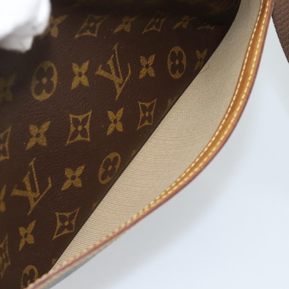 LOUIS VUITTON Monogram Reporter PM Shoulder Bag M45254 LV Auth BA13482