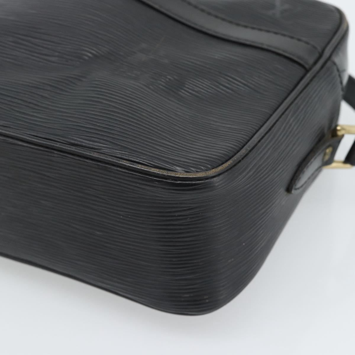 LOUIS VUITTON Epi Trocadero 27 Shoulder Bag Black M52312 LV Auth BA13486
