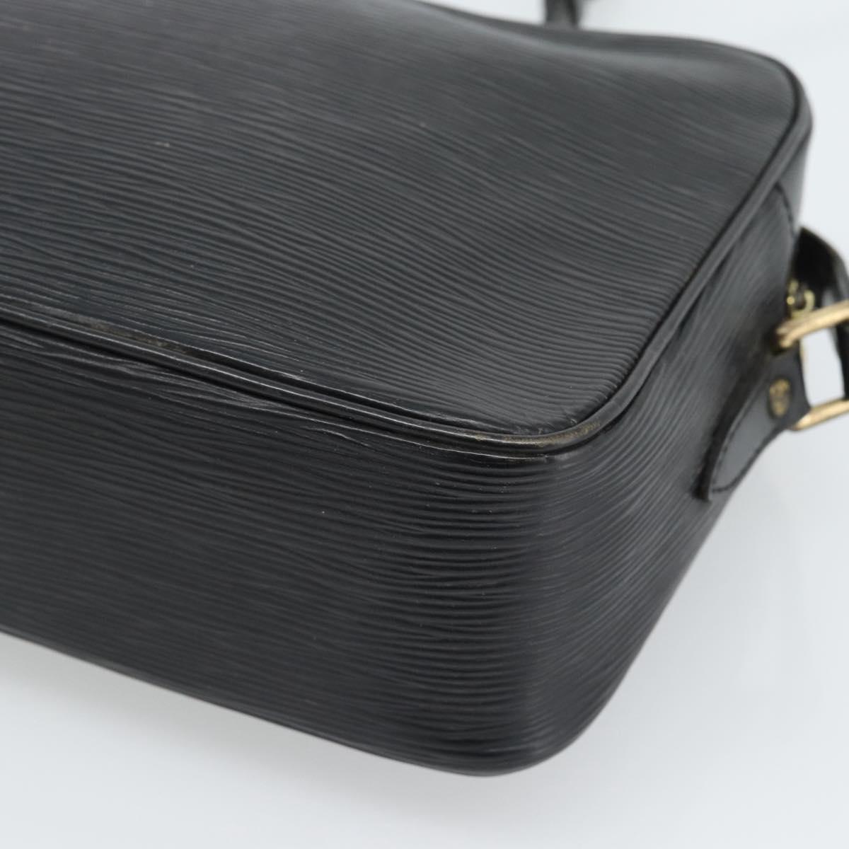 LOUIS VUITTON Epi Trocadero 27 Shoulder Bag Black M52312 LV Auth BA13486