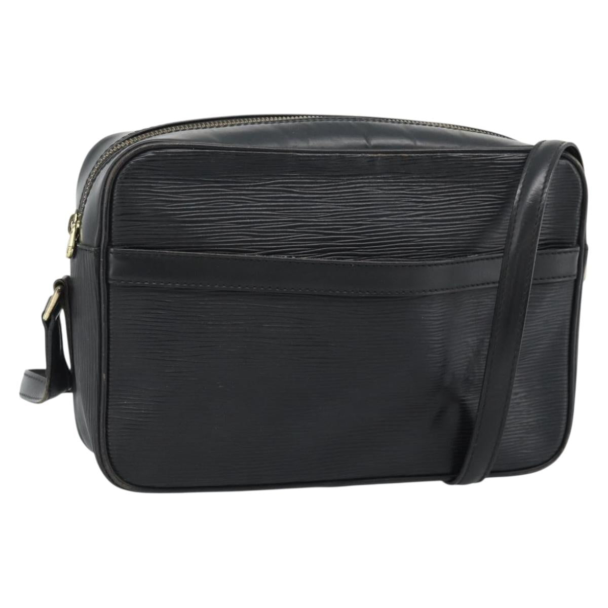 LOUIS VUITTON Epi Trocadero 27 Shoulder Bag Black M52312 LV Auth BA13486
