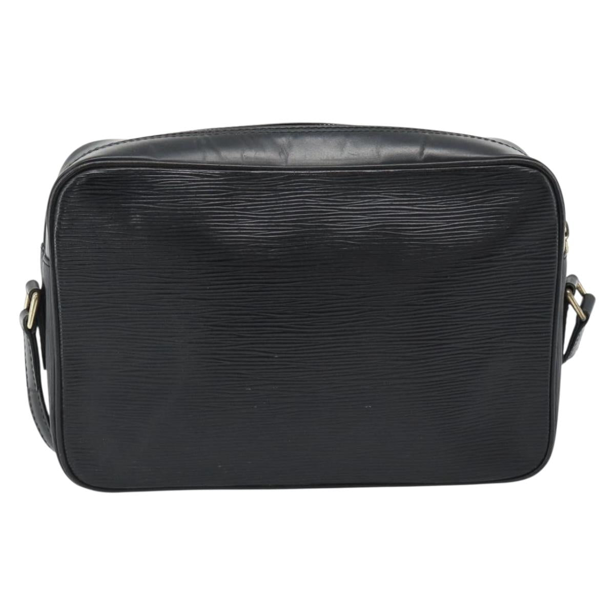 LOUIS VUITTON Epi Trocadero 27 Shoulder Bag Black M52312 LV Auth BA13486
