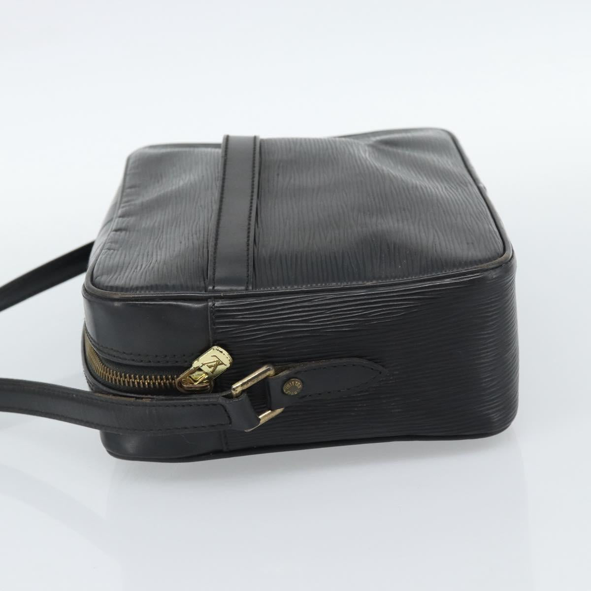 LOUIS VUITTON Epi Trocadero 27 Shoulder Bag Black M52312 LV Auth BA13486