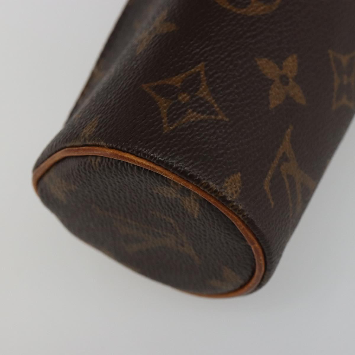 LOUIS VUITTON Monogram Trousse Rondo Pouch M47630 LV Auth BA13495