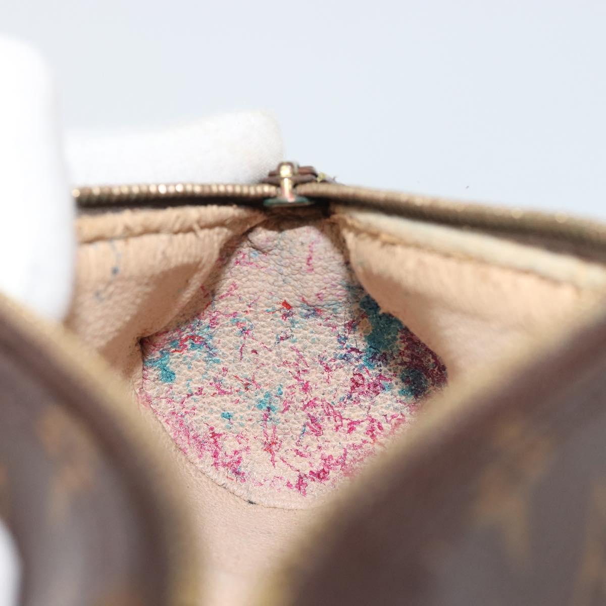 LOUIS VUITTON Monogram Trousse Rondo Pouch M47630 LV Auth BA13495