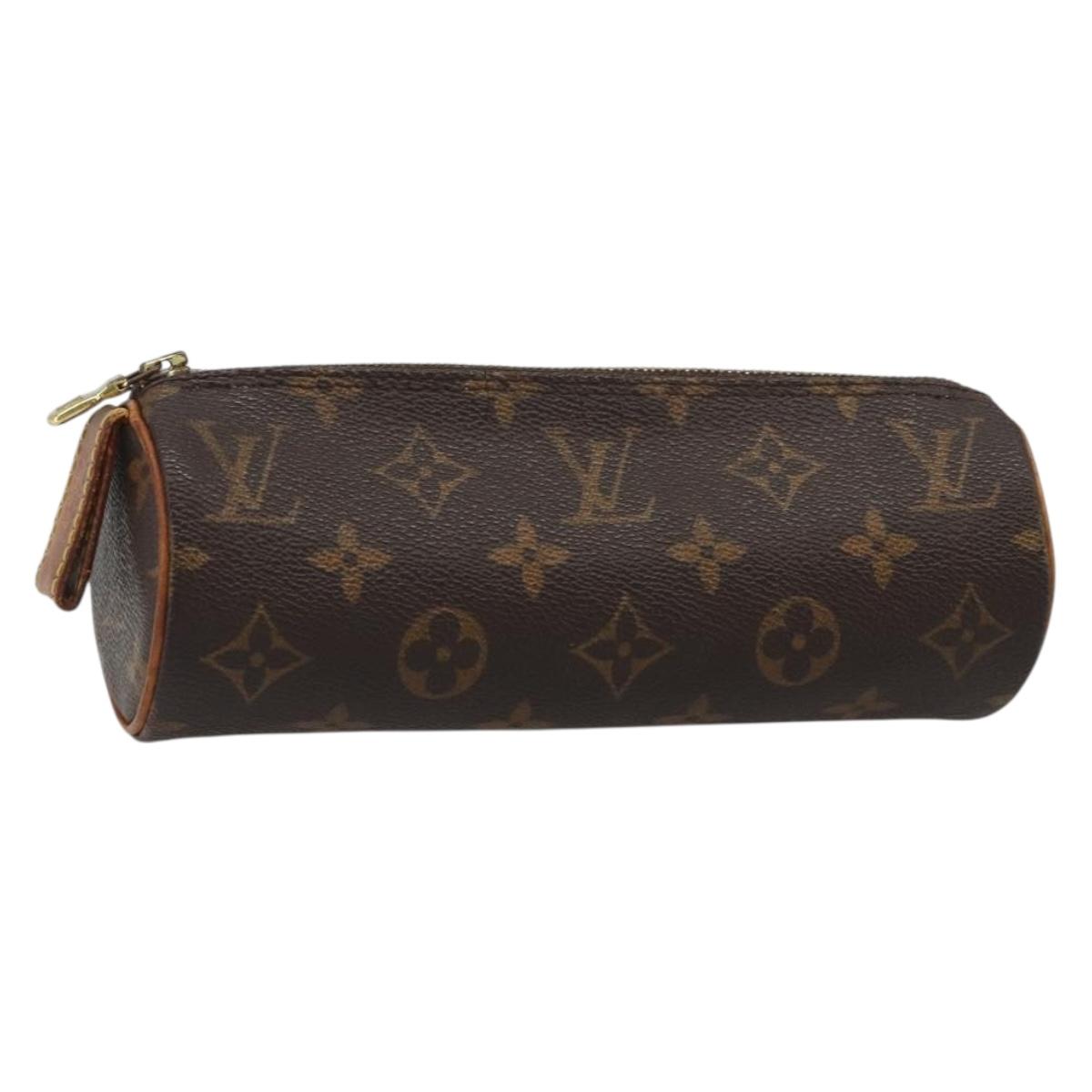 LOUIS VUITTON Monogram Trousse Rondo Pouch M47630 LV Auth BA13495
