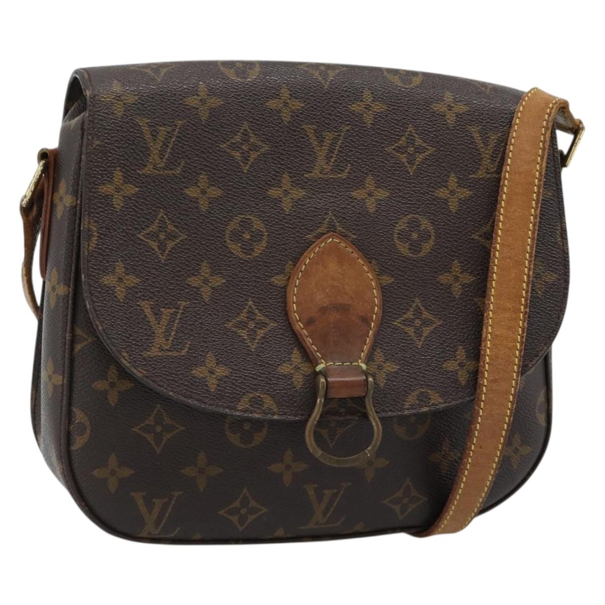 LOUIS VUITTON Monogram Saint Cloud GM Shoulder Bag M51242 LV Auth BA13499