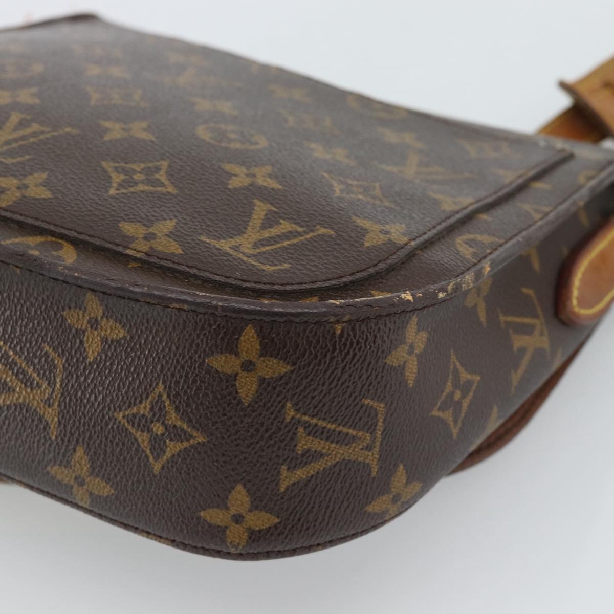LOUIS VUITTON Monogram Saint Cloud GM Shoulder Bag M51242 LV Auth BA13499