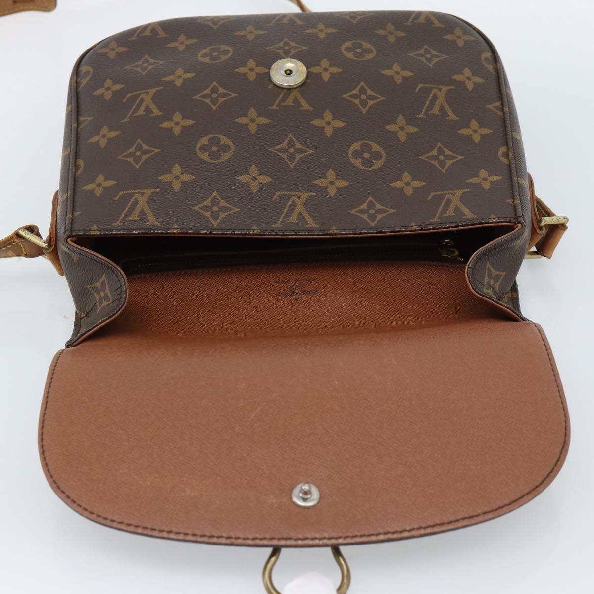 LOUIS VUITTON Monogram Saint Cloud GM Shoulder Bag M51242 LV Auth BA13499