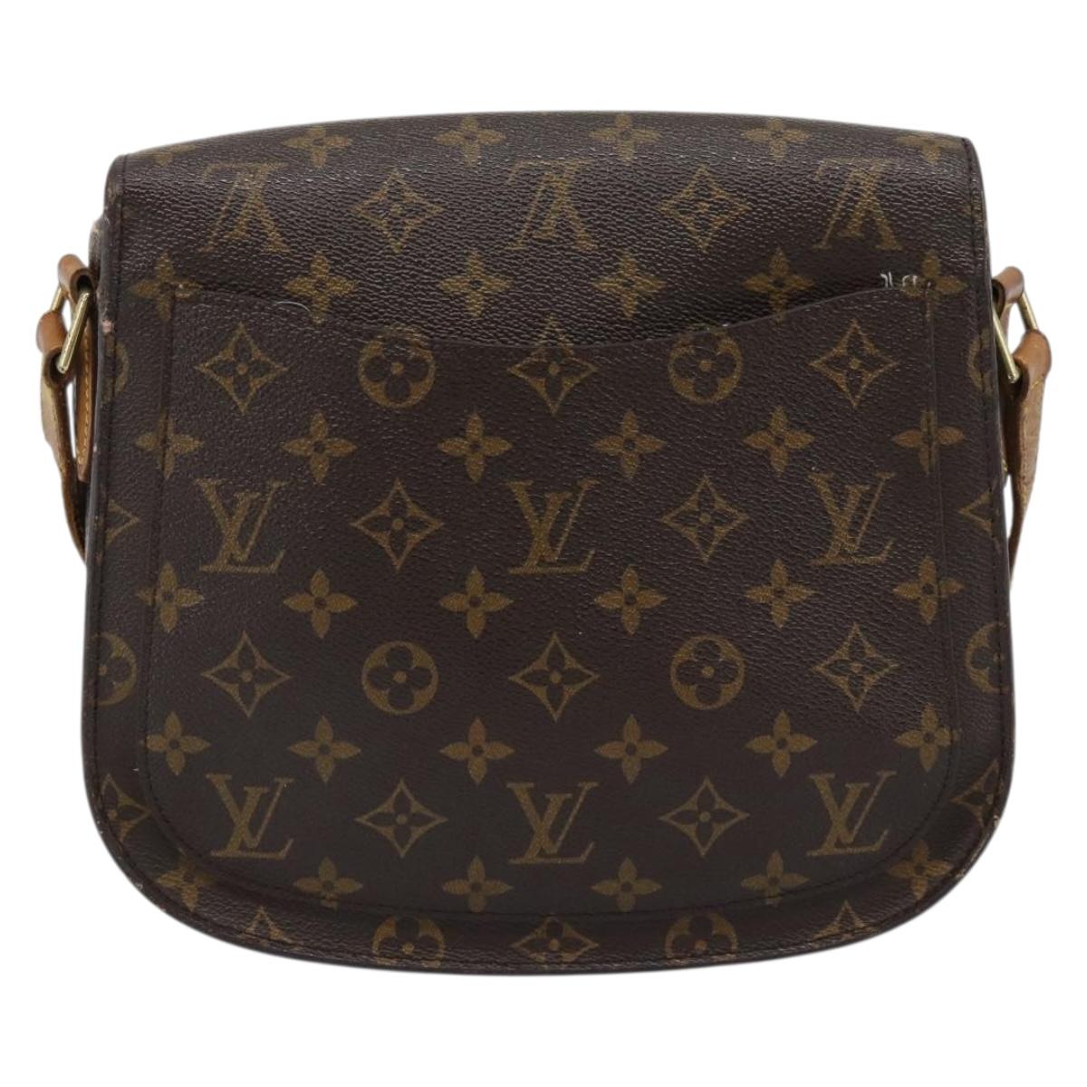 LOUIS VUITTON Monogram Saint Cloud GM Shoulder Bag M51242 LV Auth BA13499