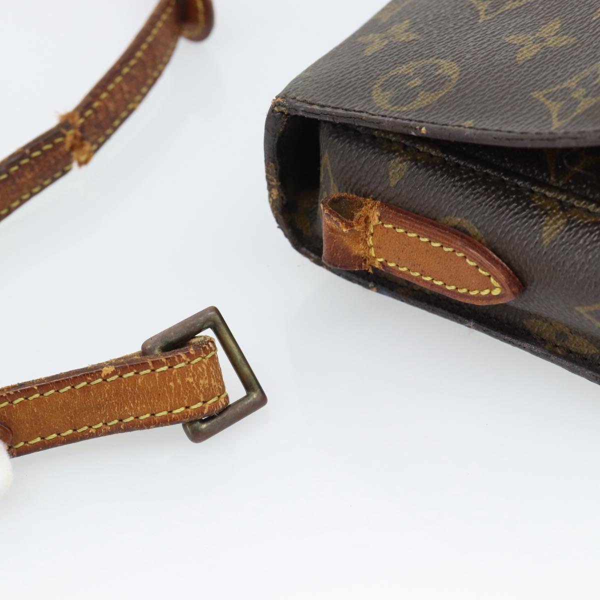 LOUIS VUITTON Monogram Saint Cloud MM Shoulder Bag M51243 LV Auth BA13500