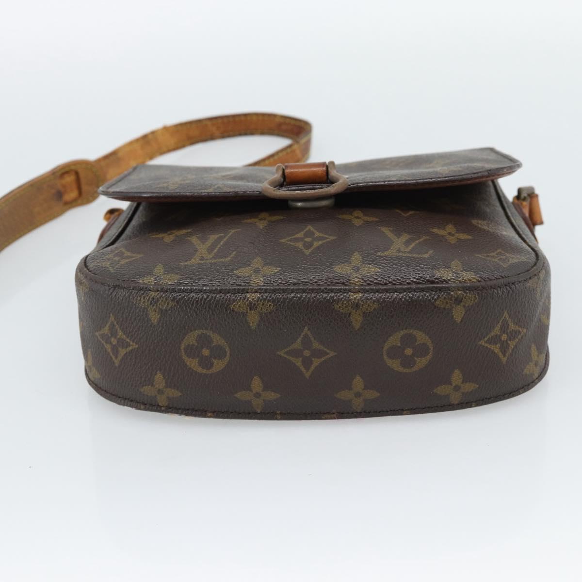 LOUIS VUITTON Monogram Saint Cloud MM Shoulder Bag M51243 LV Auth BA13500