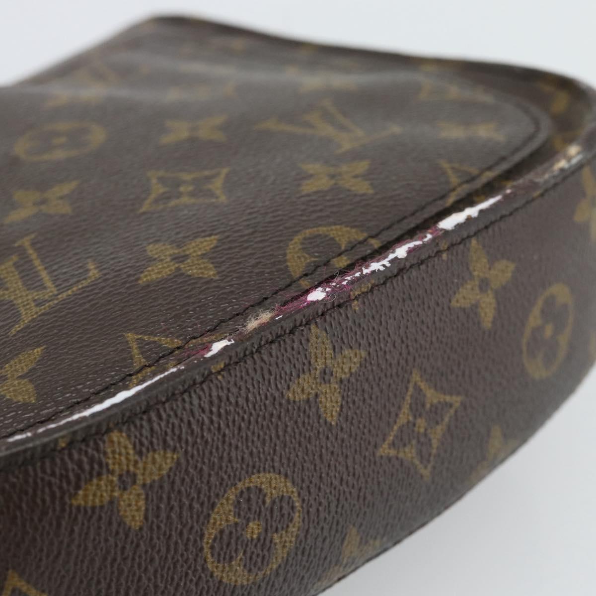 LOUIS VUITTON Monogram Saint Cloud MM Shoulder Bag M51243 LV Auth BA13500