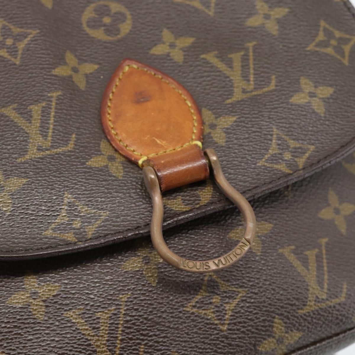 LOUIS VUITTON Monogram Saint Cloud MM Shoulder Bag M51243 LV Auth BA13500