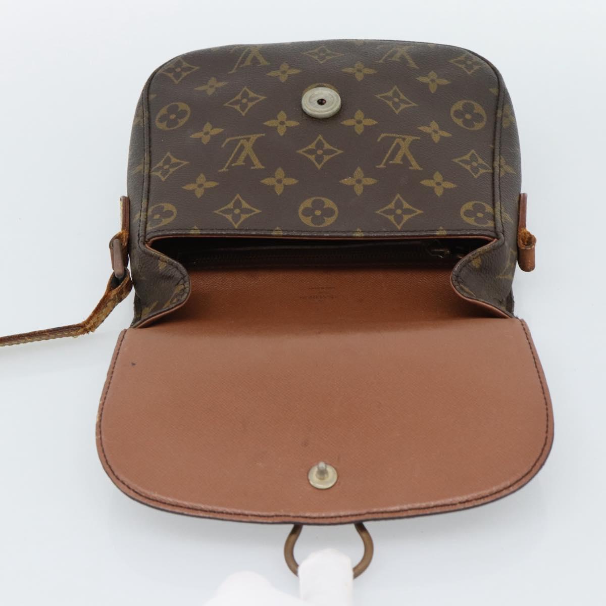 LOUIS VUITTON Monogram Saint Cloud MM Shoulder Bag M51243 LV Auth BA13500