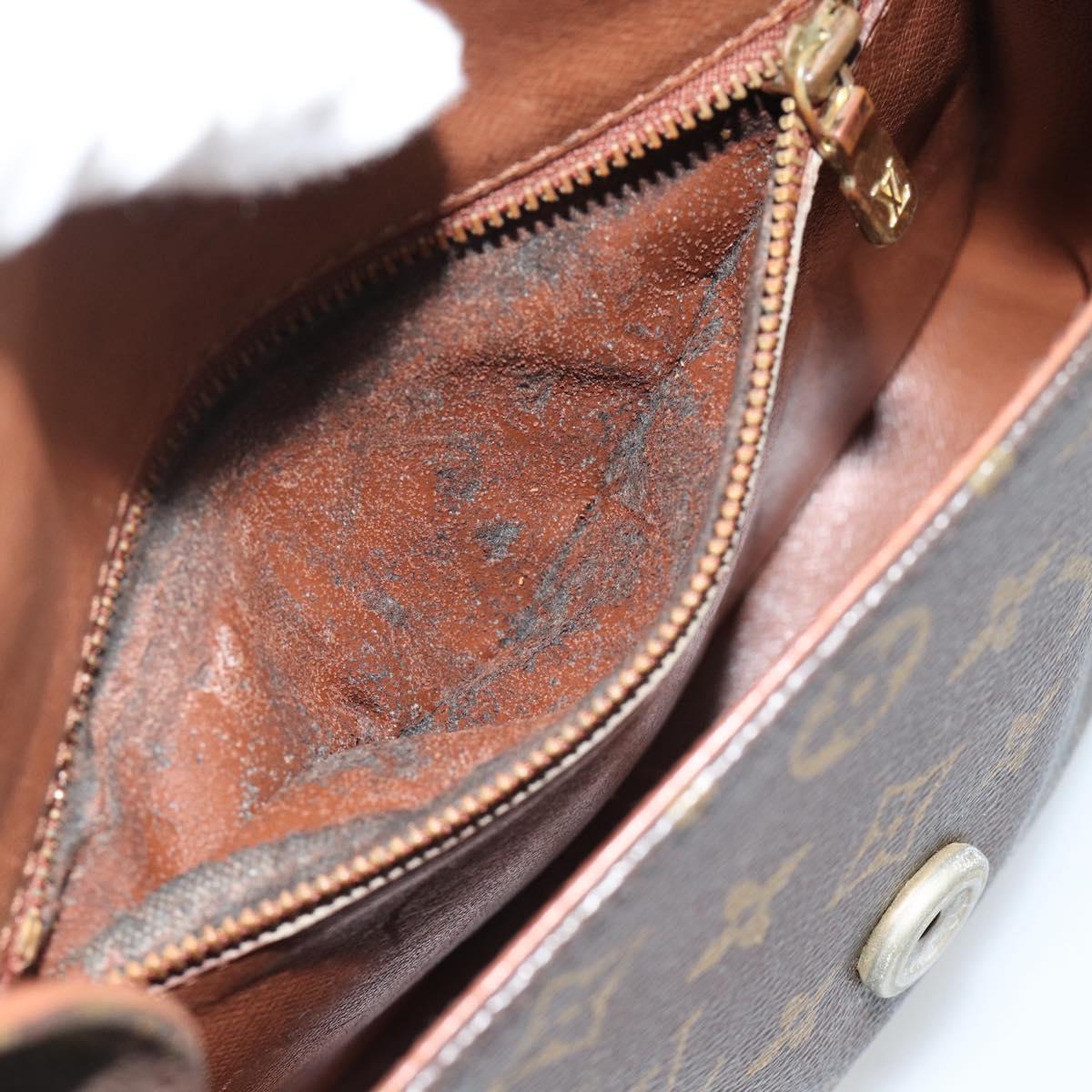 LOUIS VUITTON Monogram Saint Cloud MM Shoulder Bag M51243 LV Auth BA13500