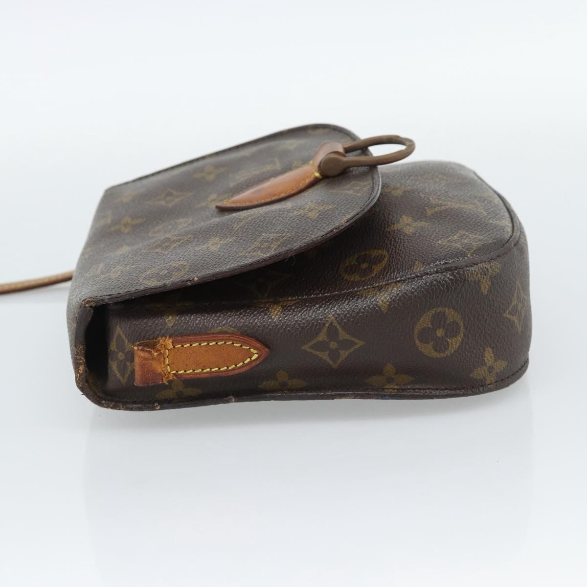 LOUIS VUITTON Monogram Saint Cloud MM Shoulder Bag M51243 LV Auth BA13500