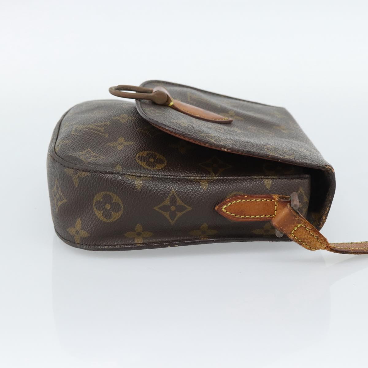 LOUIS VUITTON Monogram Saint Cloud MM Shoulder Bag M51243 LV Auth BA13500
