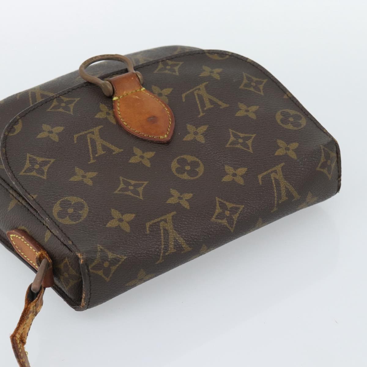 LOUIS VUITTON Monogram Saint Cloud MM Shoulder Bag M51243 LV Auth BA13500