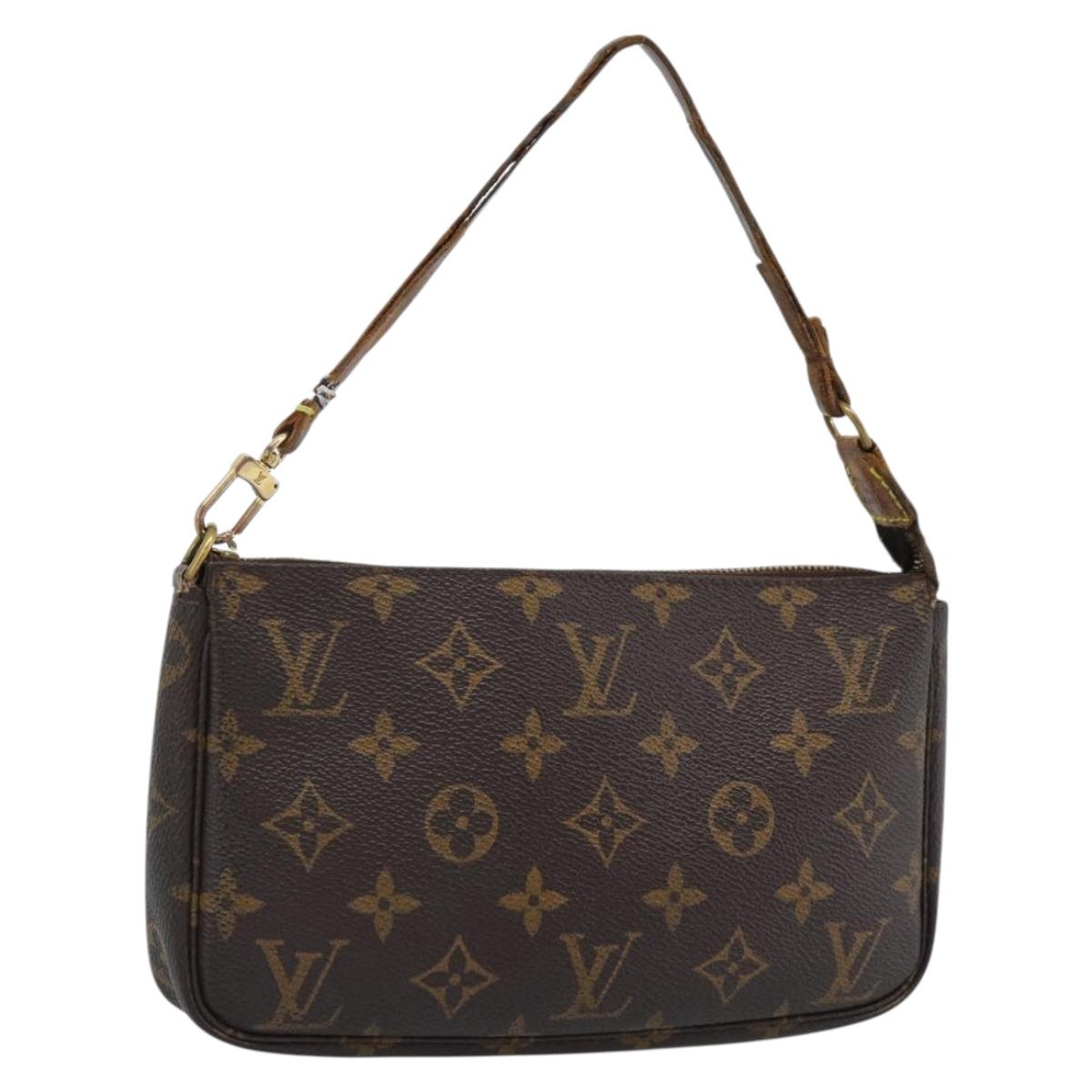 LOUIS VUITTON Monogram Pochette Accessoires Accessory Pouch M51980 Auth BA13506
