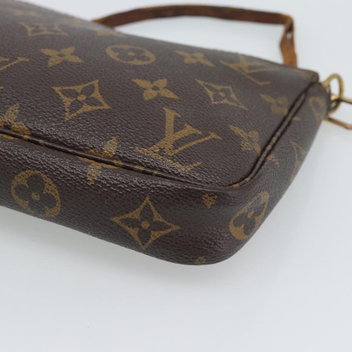 LOUIS VUITTON Monogram Pochette Accessoires Accessory Pouch M51980 Auth BA13506